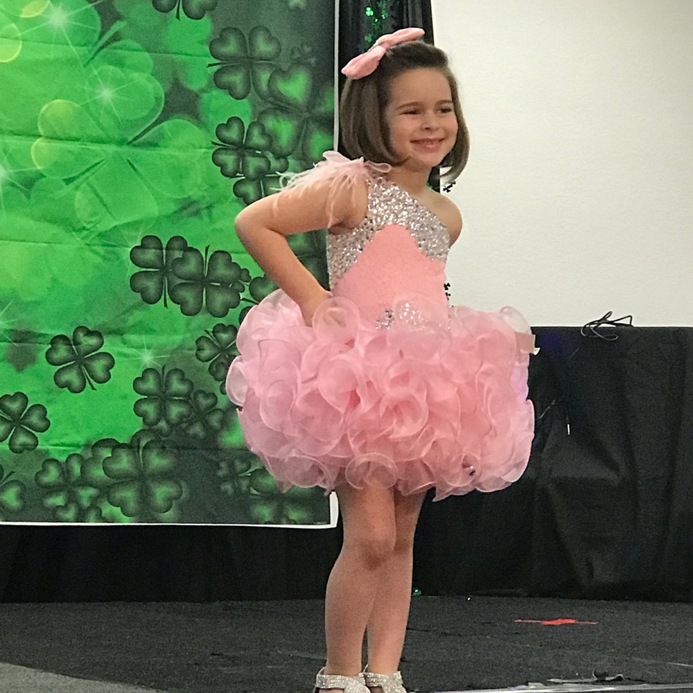 Girls pageant cupcake dress